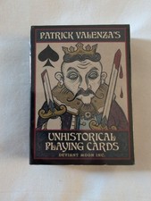Unhistorical Playing Cards By Patrick Valenza Dist. Deviant Moon Inc picture