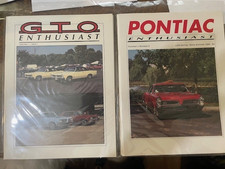 Vintage Pontiac GTO magazines records automobilia lot picture