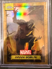2024 Topps Chrome Marvel Green Goblin #101 Gold 03/50 picture