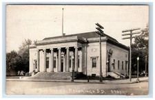 Postcard RPPC US Post Office Brookings South Dakota c1922 picture