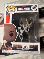 Djimon Hounsou Signed Titus Funko Pop - ACOA Marvel Rebel Moon picture