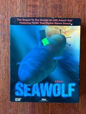 Sub Command: Seawolf PC  Game Big Box (2001) EA Complete In Box *FREE SHIPPING* picture