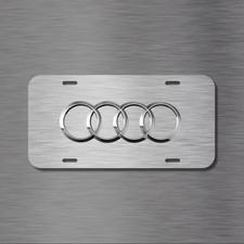 NEW Audi Aluminum License Plate CAR SUV Truck picture