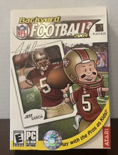Backyard Football 2004 (PC, 2003) Jeff Garcia Game Players INC New Sealed picture