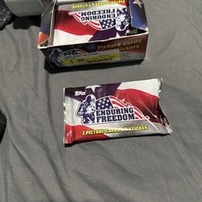 2001 Topps Enduring Freedom Pack Unopened & Sealed Possible Osama Bin Laden picture
