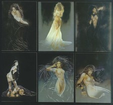 LUIS ROYO: PROHIBITED (Comic Images 2000) Complete METAL TEX Chase Card Set picture