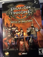 Dragon Throne: Battle of Red Cliffs PC CD-ROM 2002 Strategy First Inc picture