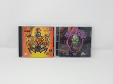 Oddworld Bundle Abe's Oddysee & Abe's Exoddus Computer PC Lot Tested picture