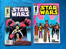 Star Wars # 89 90 (Marvel 1988) Canadian Price Variant Newsstand Hi Grade VF/NM picture