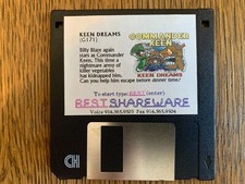 COMMANDER KEEN DREAMS GAME PC MS-DOS COMPUTER 3.5
