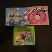 3 Simpson PC Games: Hit & Run, Virtual Springfield & Cartoon Studio picture