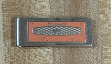 Vintage 1960's Brunswick Gold Crown Equipment Advertising Money Clip picture