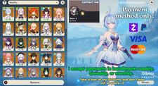 Genshin Impact AR 60 America - Odette - Mavuika - Columbina - Linnea - Nefer picture