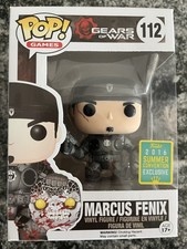 Gears of War Marcus Fenix 112 Black Lancer SDCC 2016 LE 1000 error sticker  picture
