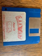 CARVUP PROGRAM ATARI ST COMPUTER 3.5