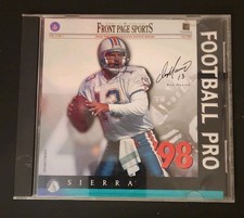 FRONT PAGE SPORTS FOOTBALL PRO '98 Sierra PC Game picture