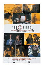 2025 Upper Deck The X-Files: Government Conspiracies Edition Hobby Box 20 Packs picture