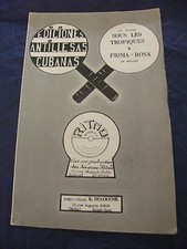 Partition Under the Tropics & Prima Rosa D'Inez 1959 Music Sheet picture