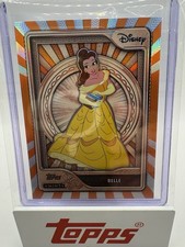2026 Topps Mint Disney Belle ORANGE 1/25 picture