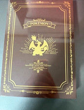 Pokémon Official 30th Charizard Premium Leather Note Rare New picture