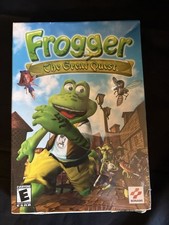 Frogger, The Great Quest, New, Sealed Konami 2002 Windows XP/ME/2000/98 picture