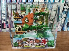 Maplestory Shades of Ellinia Town Diorama - Maplestory Gaming Cube - Fanart picture