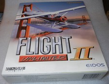 1997 Flight Unlimited 2 Vintage Large Retail Boxed PC Computer Game - NEW picture