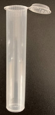 100 PIECES Pre-Roll Tubes - Clear 95mm King Size Child-Resistant picture