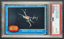 BATTLE IN OUTER SPACE PSA 8 1977 TOPPS STAR WARS #53 NM-MT 2917 picture