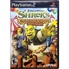 Shrek's Carnival Craze - Sony Playstation 2 Pristine Tested Authentic picture
