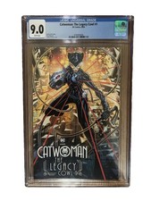 DC Comics CGC 9.0 Catwoman: The Legacy Cowl #1 Graded Trading Card 2024 picture