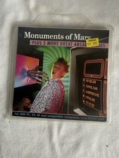Monuments of Mars Graphic Adventure Game In Space PC DOS 3.5 Floppy DISK picture