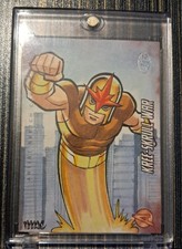 Nova 2011 Upper Deck Marvel Kree-Skrull War Original Sketch Card 1/1 AP picture