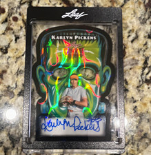 2026 Leaf Metal Frankenstein Vintage Mask VF-KP1 Auto Karlyn Pickens 1/1 picture