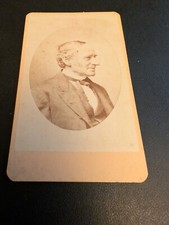 Rare 1870's Well Dressed Man shows his favorite profile side picture