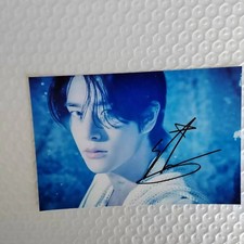 Enhypen JAKE Autograph Photo Signature Fidelity 4*6 Inch Gift Collection 沈载伦亲笔签名 picture