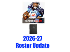 Madden NFL 08 — 2026–27 Roster Update Madden Card PlayStation 2 PS2 2026 2027 picture