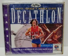 NEW SEALED Bruce Jenner's World Class Decathlon (PC-CD, 1997) for Windows 95 picture
