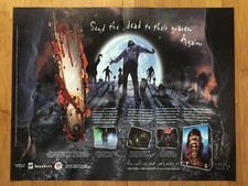 1997 Flesh Feast PC Vintage Print Ad/Poster Big Box Horror Video Game Promo Art picture