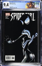 Spider-Girl #77 (2005) Negative Space Low Print Run HTF Custom Label CGC 9.4 picture