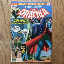 Tomb of Dracula #17 RARE Mark Jewelers Insert, Blade🔑 Marvel Comics 1973 GD picture