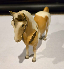 RARE Vintage Bryers 1950-1960s Original Palamino Racehorse #42 Chip On Right Ear picture