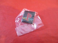 Official Sony Playstation 1 Console PS1 System Logo Promo Pin Button Pinback NEW picture