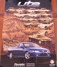 Holden Ute History VZ SS Mantello Holden Genuine Dealer Poster Commodore picture
