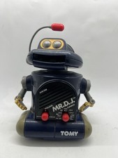 Tomy dancing robot  Dj Radio 1980s Fully Working All Complete No Battery Cover picture