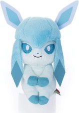Pokémon Chokkorisan Glaceon Plush Sitting Mascot Doll Pocket Monster Pokemon New picture