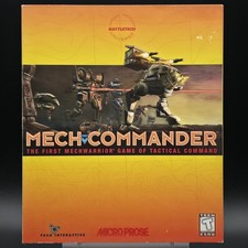 MechCommander, 1998, Big Box, New & Sealed picture