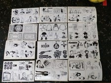 Harry Volk Clip Art Studio Collection Lot 12 Books Graphic Design Various Dates picture