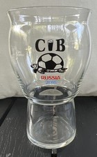 Cayman Islands Brewery CIB Beer Glass Russia 2018 World Cup Soccer Turtle FIFA picture