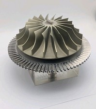 VTG Aerospace Gas Turbine Blisk Impeller Wheel Engine Part RARE Desk Display picture